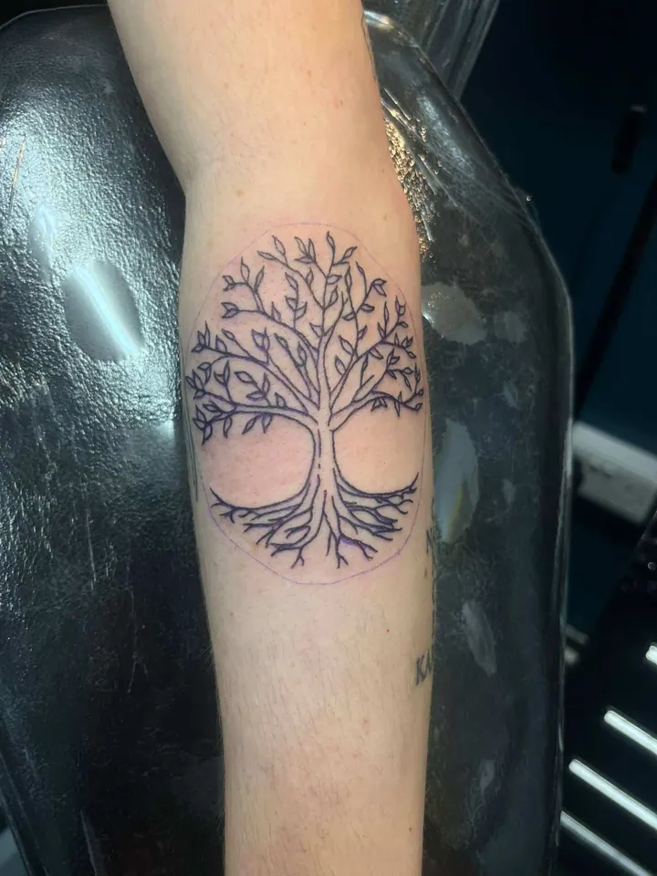 Meg anime tattoo, Walsall