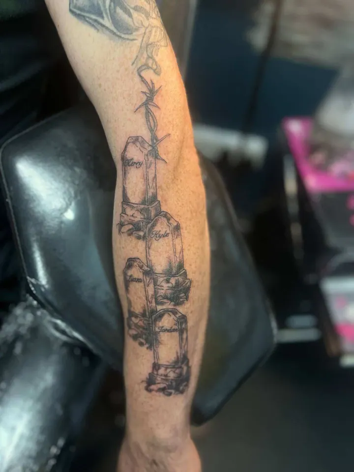 Meg anime tattoo, Walsall