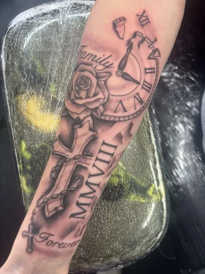 Rich mandala tattoo, Walsall