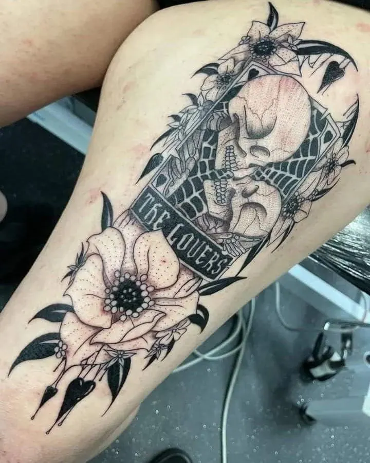 Rich dotwork tattoo, Walsall