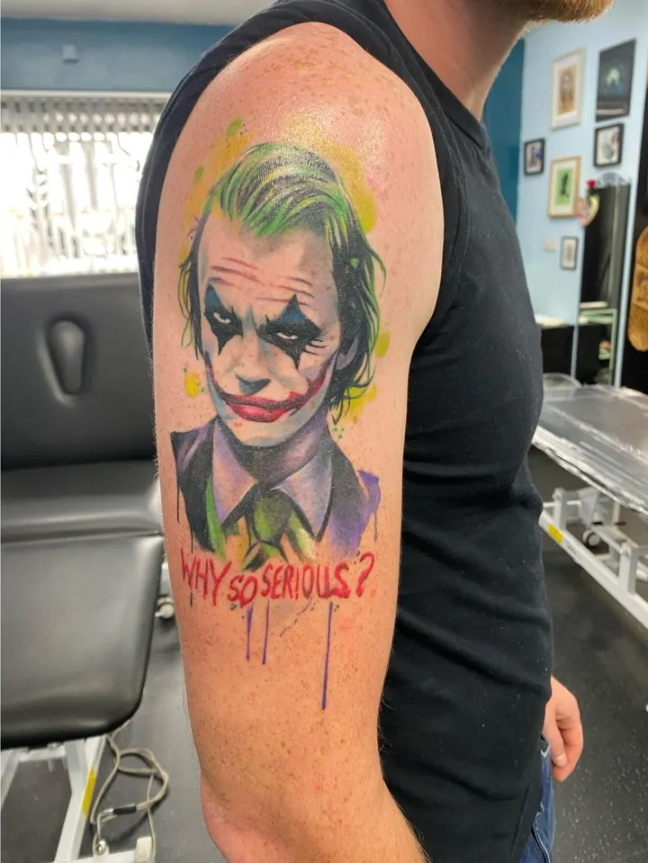 Gaz colour realism tattoo, Walsall