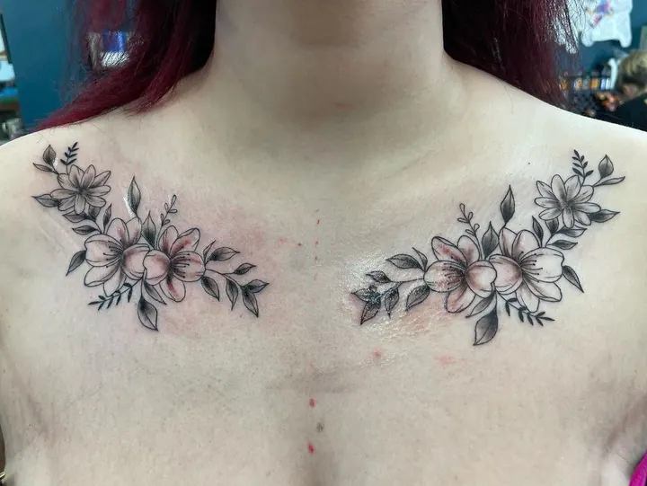 Rich geometric tattoo, Walsall