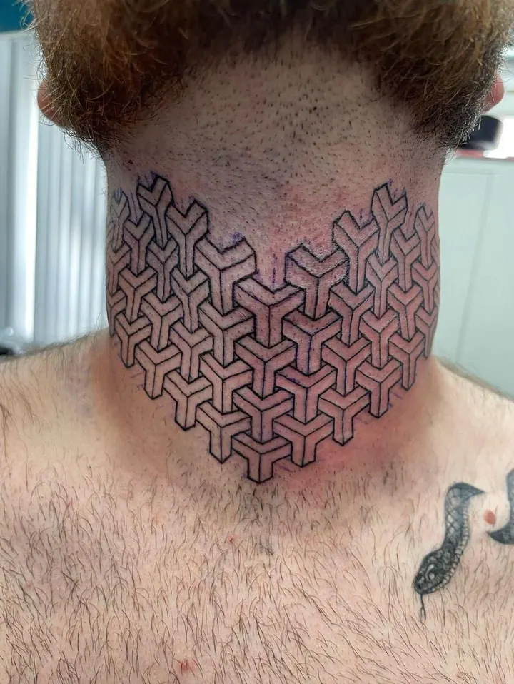 Rich mandala tattoo, Walsall