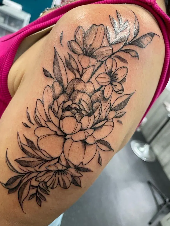 Rich american traditional tattoo, Walsall