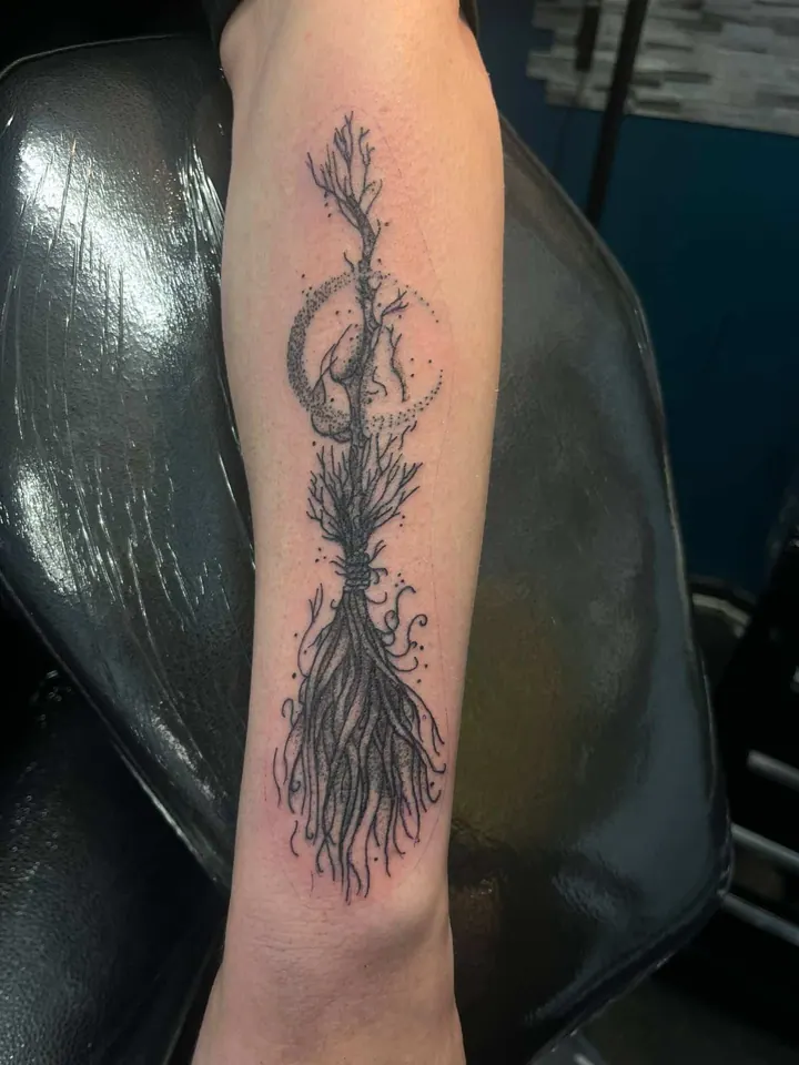 Meg anime tattoo, Walsall
