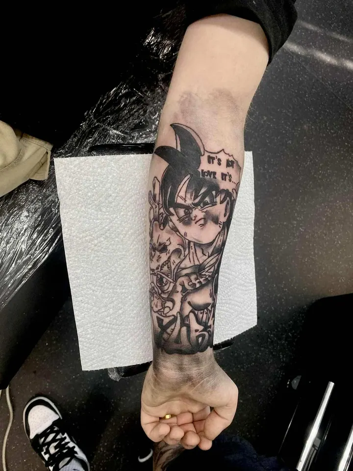 Thai realism tattoo, Walsall