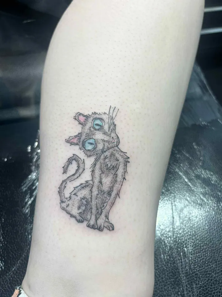 Meg anime tattoo, Walsall
