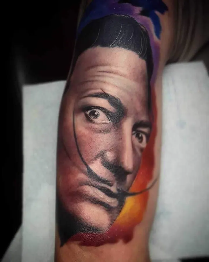 Gaz horror realism tattoo, Walsall