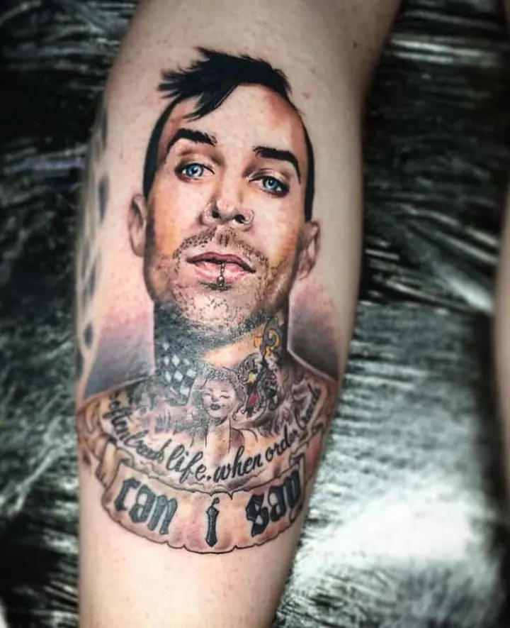 Gaz horror realism tattoo, Walsall